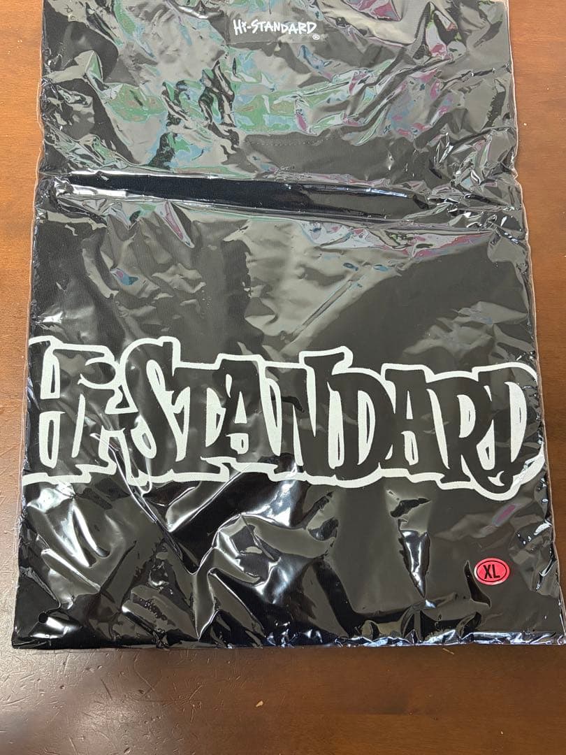 新品未開封！ハイスタンダードHS LOGO T-shirt（BLACK） XL