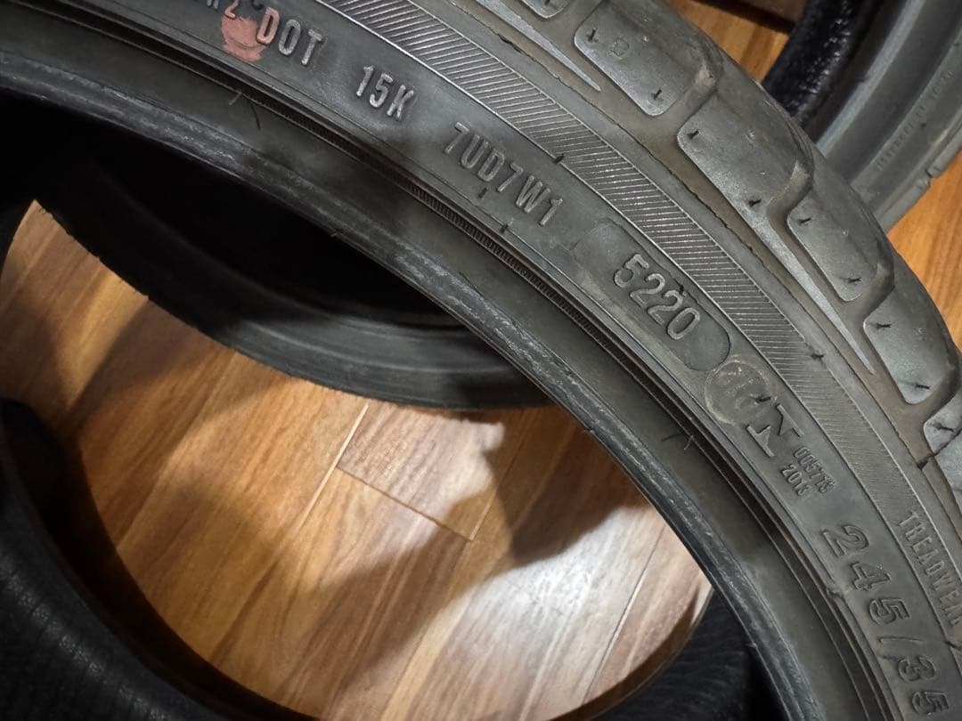 ATR SPORT 245/35R20 2本セット 溝あり 245/35ZR20