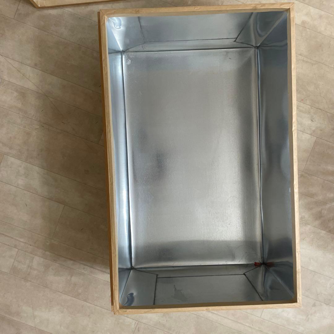 茶箱 木製 昭和レトロ ビンテージ 収納