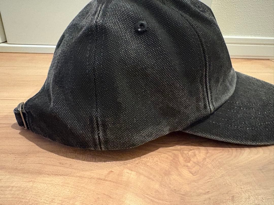 supreme S ロゴ　キャップ　ブラック