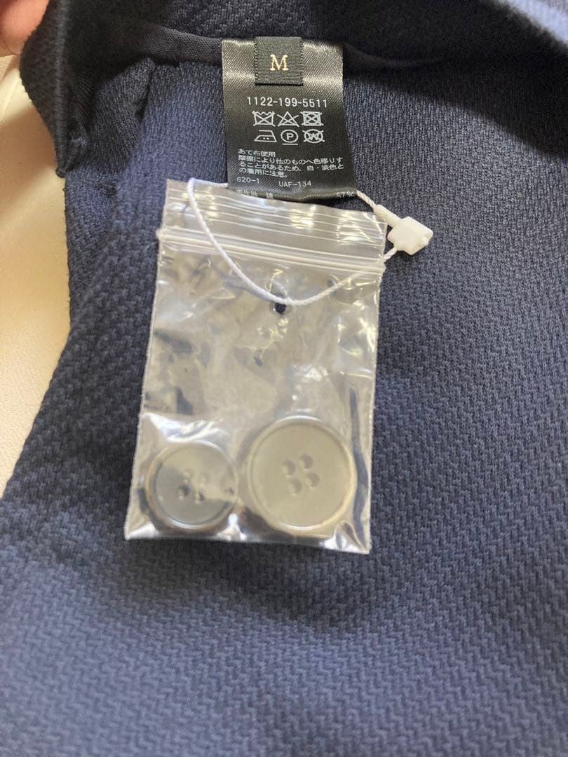 【美品】SOVEREIGN ツイルライトジャケット ネイビー M
