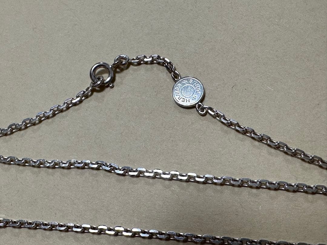 HERMES エルメス　セリエ　チェーン　ネックレス　シルバー 925 50cm