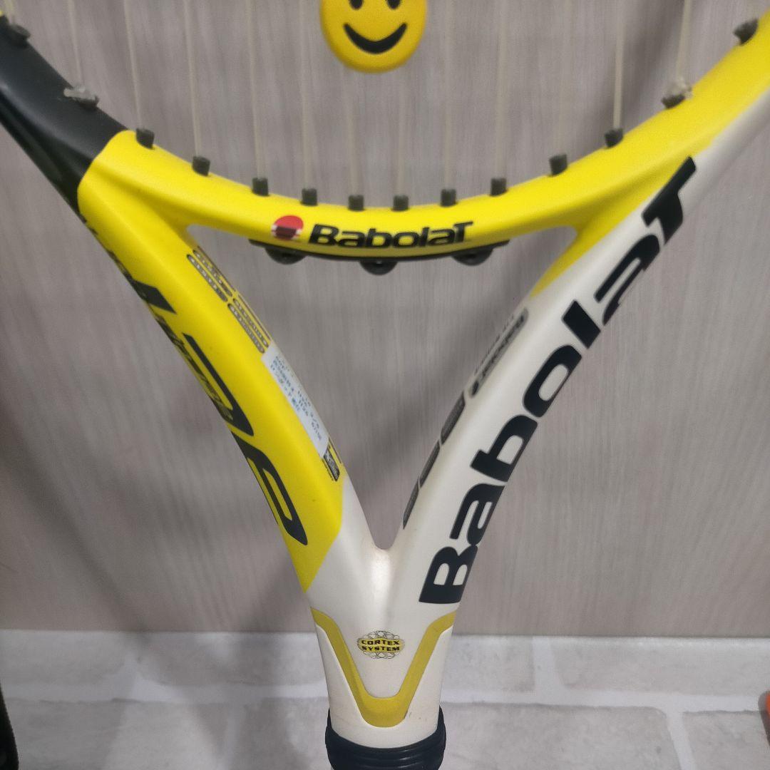 Babolat Pure Drive テニスラケット ケース、グリップテープ付き