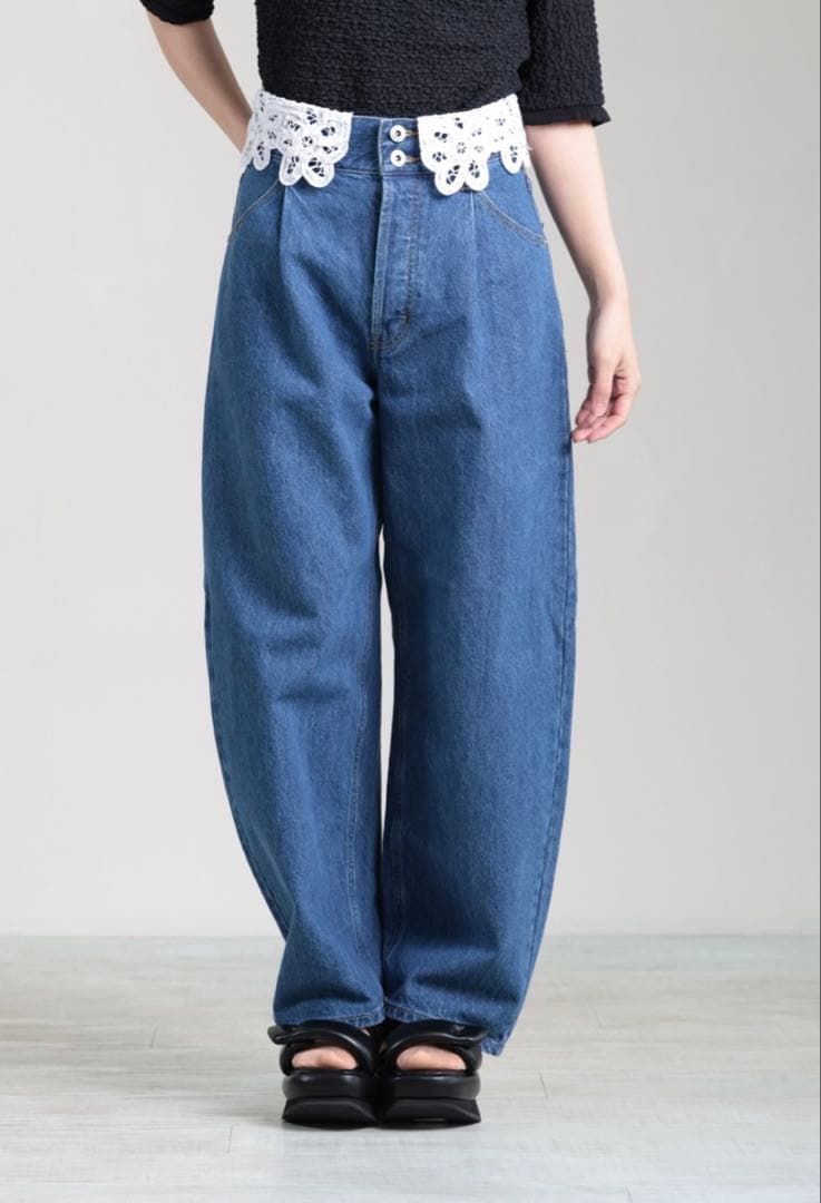 MUVEIL × Dickies コラボデニムカーブパンツ