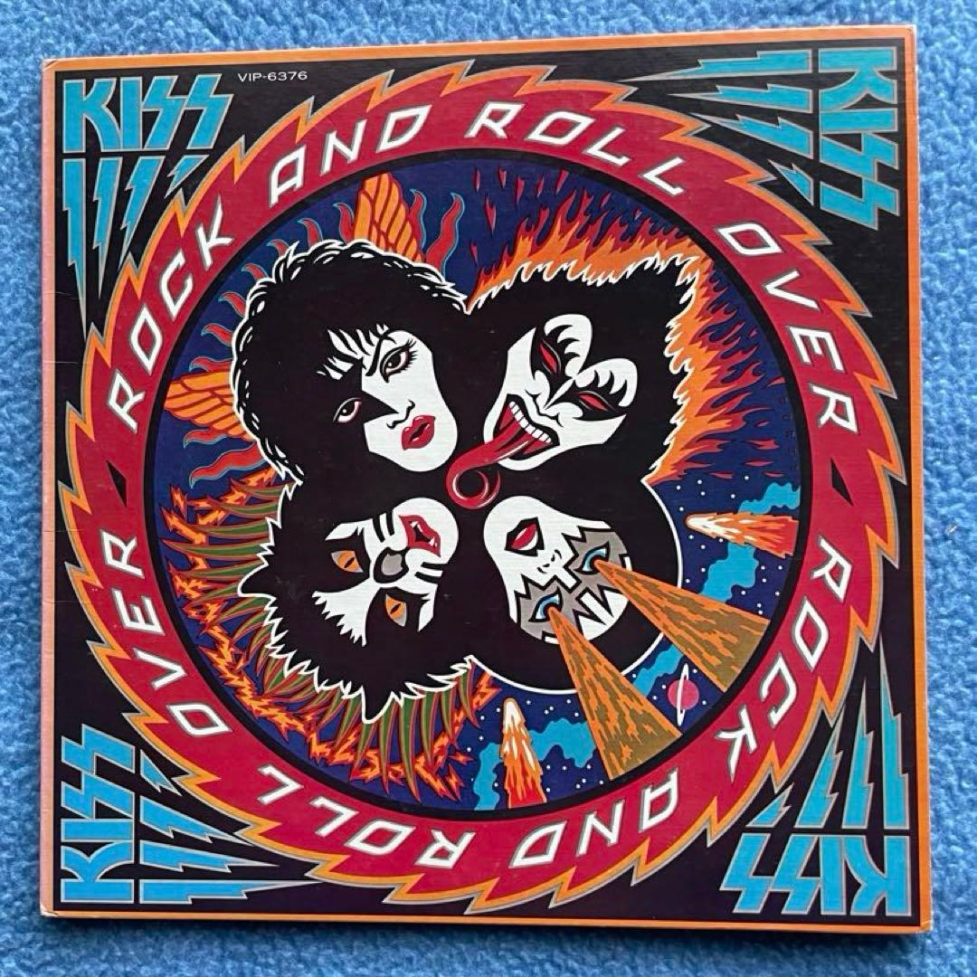 KISS レコード 4枚セット売り。 LOVE GUN 、DYNASTY、他