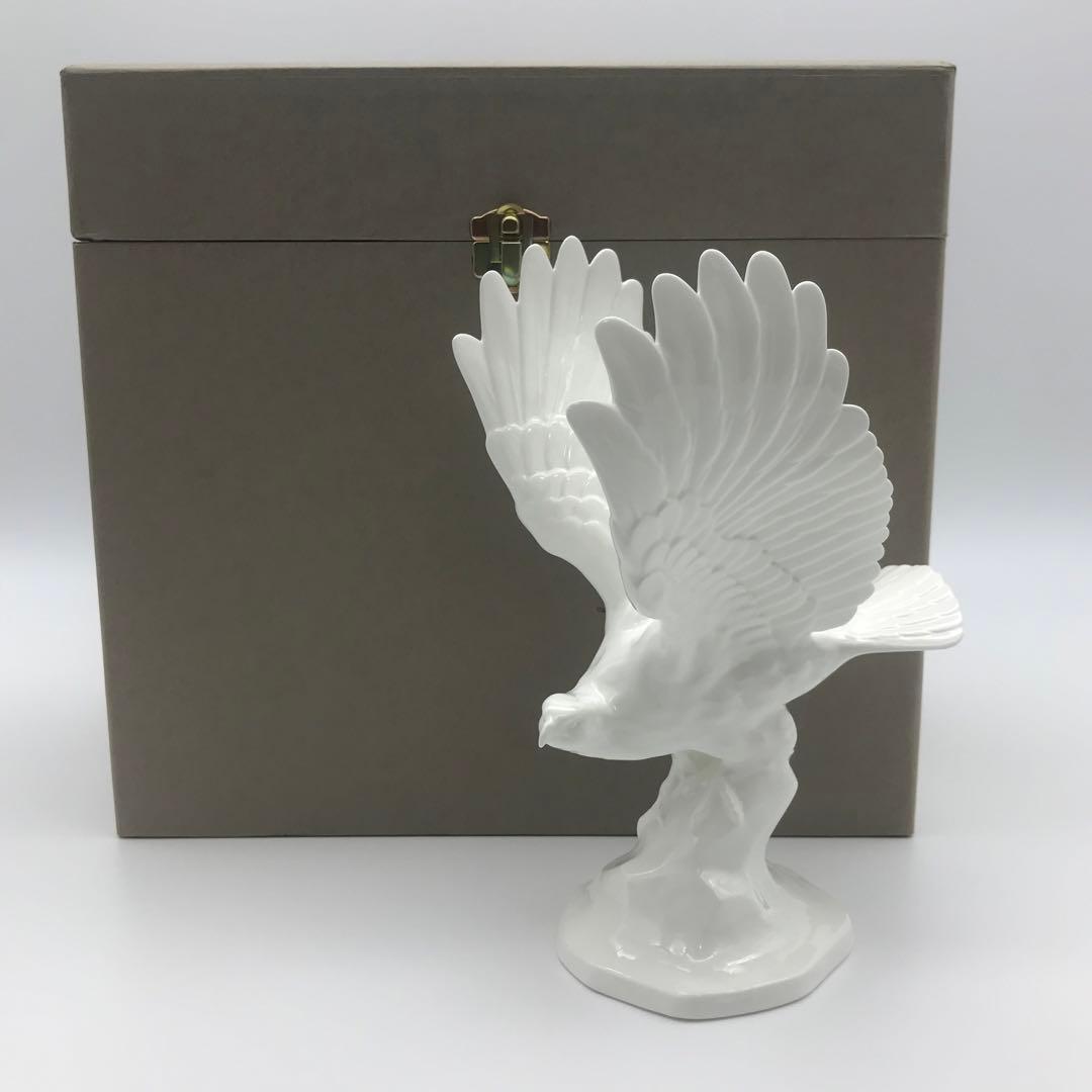 ノリタケ スタジオコレクション フィギュリン 鷲・鷹 置物 箱あり