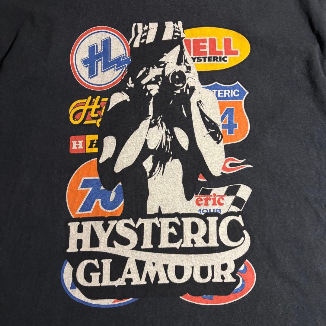 Hysteric Glamour カメラヒスガール Tシャツ　XL