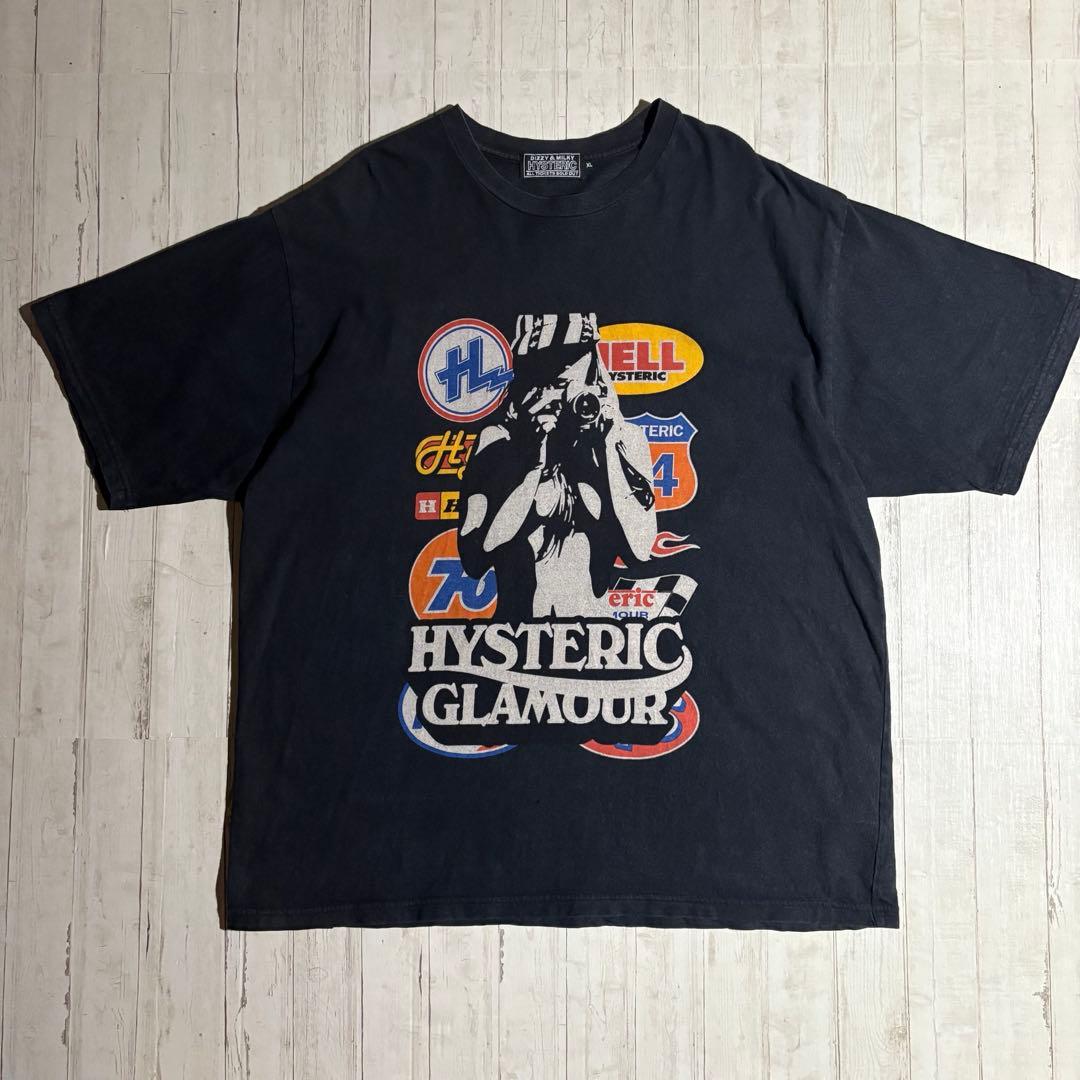 Hysteric Glamour カメラヒスガール Tシャツ　XL