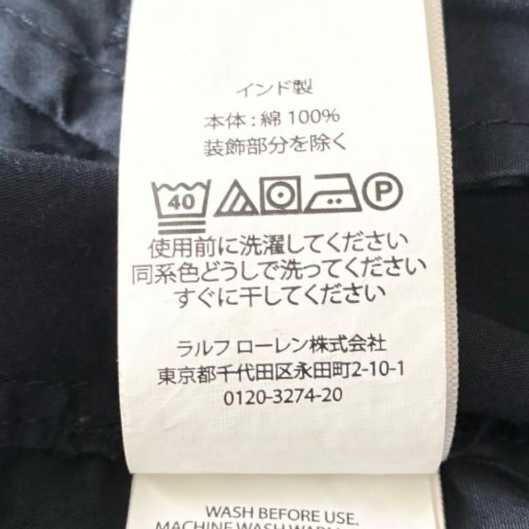【美品】　ラルフローレン　スイングトップ　ハリントン　ドリズラー　短尺　ネイビー