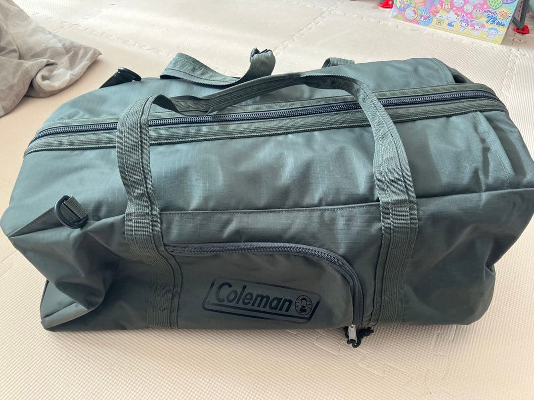 【最終値下げ】Coleman バックパックボストン　50リットル　オリーブ色