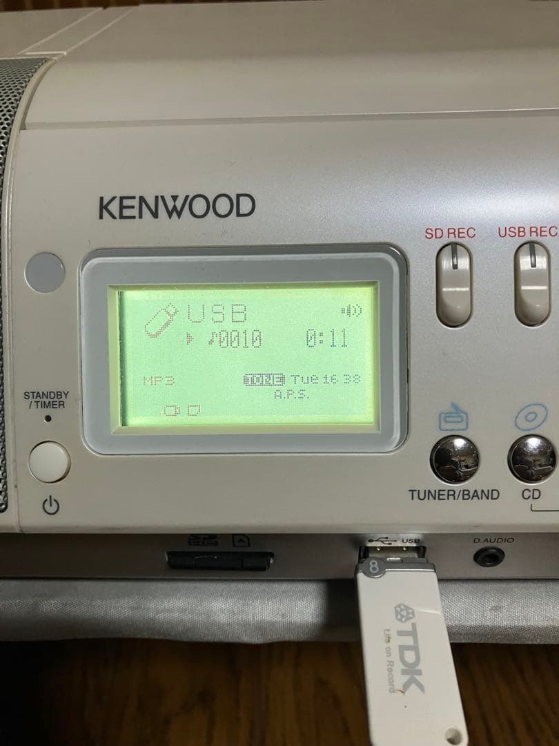 KENWOOD CLX-30 CD/SD/USB/AM/FMプレーヤー