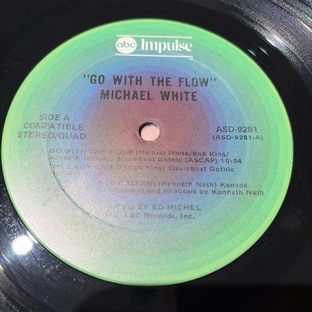 レコード michael white go with the flow LP