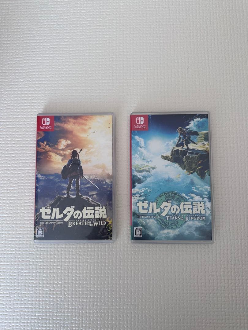 ［Nintendo Switch］ゼルダの伝説 ブレワイ ティアキン セット売り