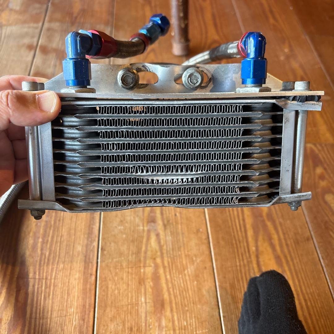 sr400用　オイルクーラー　アールズ　wm チョッパー