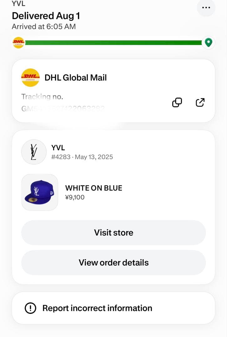 帽子 YVL Hat Playboi Carti 7 3/8