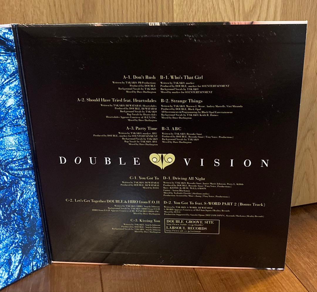 DOUBLE VISION 2枚組 LPレコード