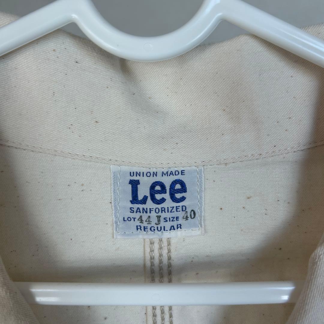 美品　Lee 44-J カバーオール アイボリー サイズ40