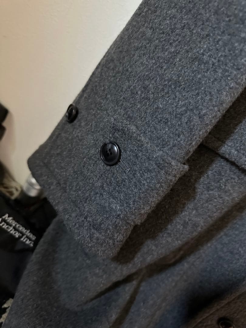 is-ness イズネスHOODED DUFFLE COAT