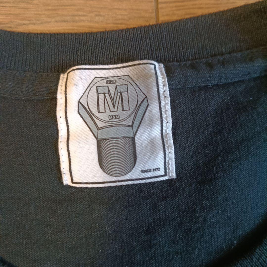 キムタク着　M&M×TAMAGAWA多摩川ダイナーTシャツ M