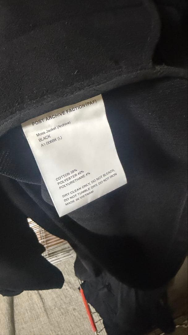 ジャケット・アウター post archive faction 8.0+ moss jacket L