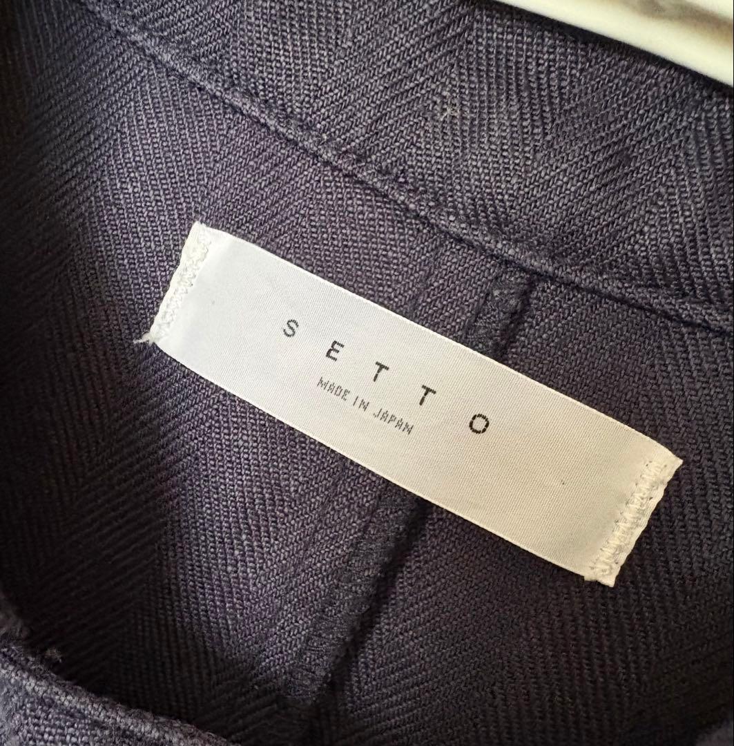 setto リネンジャケット