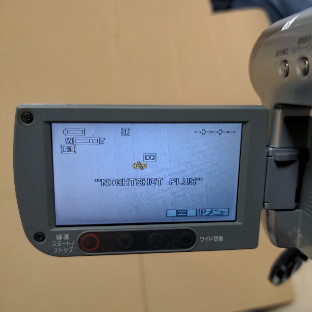 ナイトショット SONY handycam DCR-HC46 ビデオカメラ