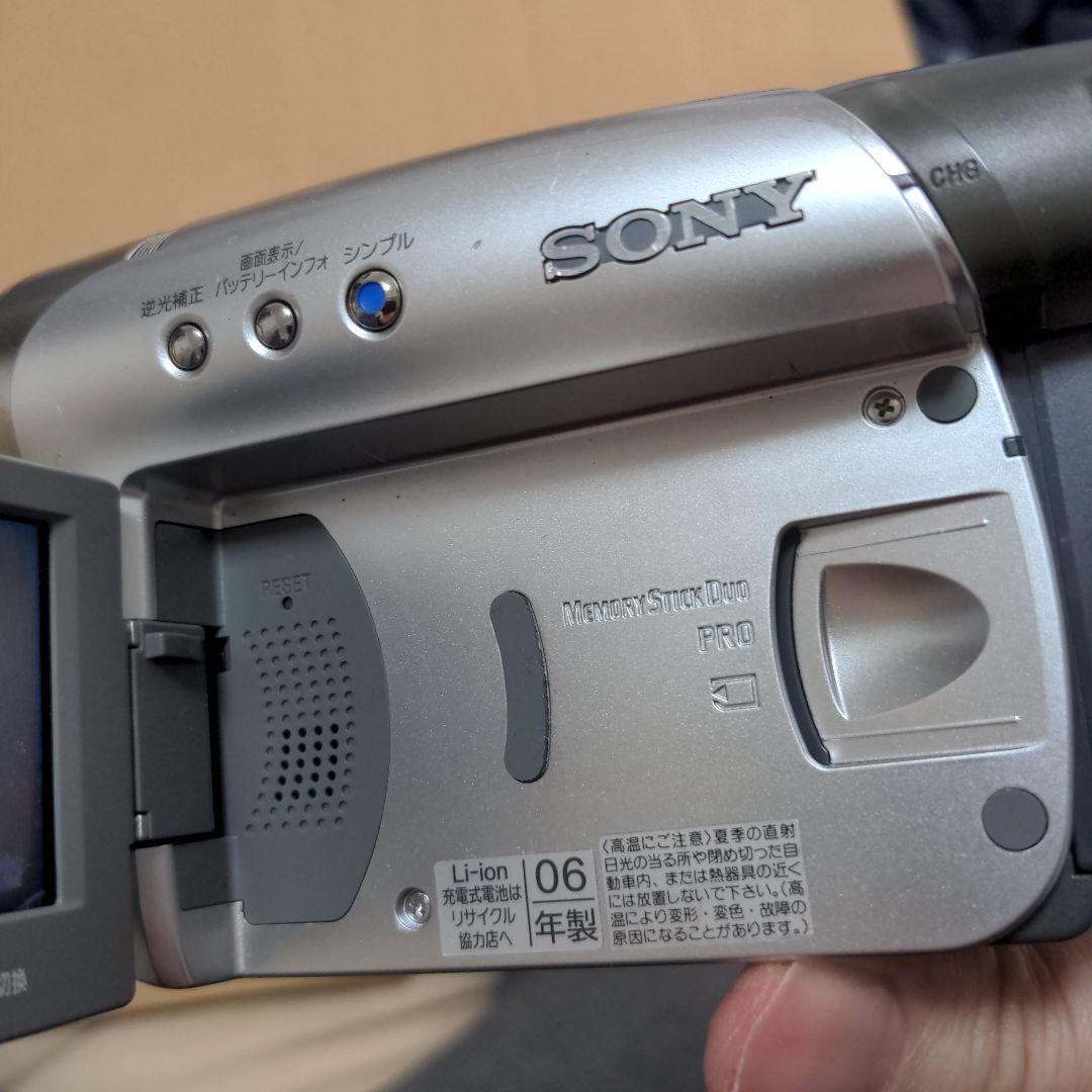 ナイトショット SONY handycam DCR-HC46 ビデオカメラ