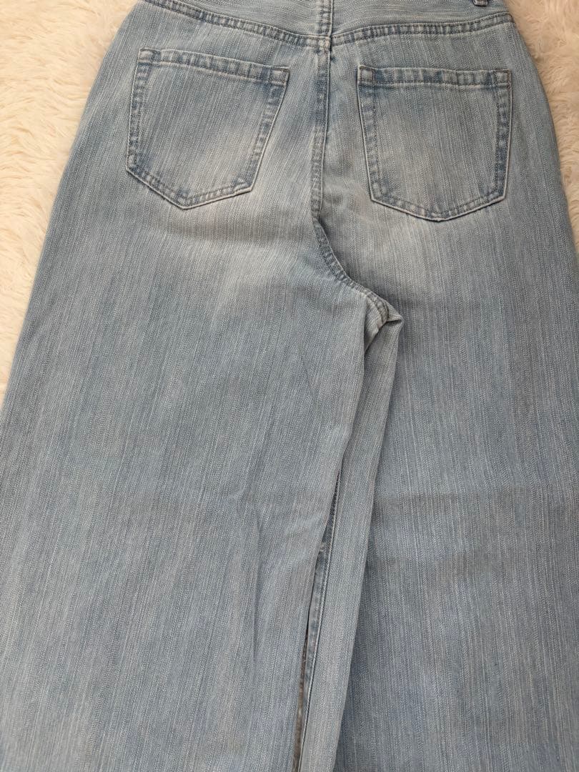 【新品未使用】Darich ダーリッチ　パッチスラブワイドデニムパンツ　フレアM