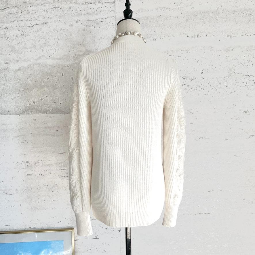 新品同様★CHANEL★2021★メティエダール★カーディガン★ニットジャケット