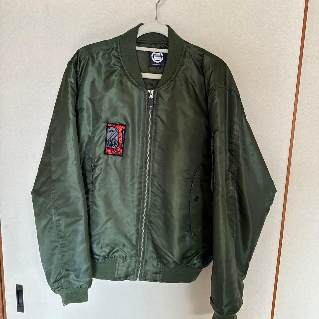 一二三屋 MA-1ジャケット オリーブXL