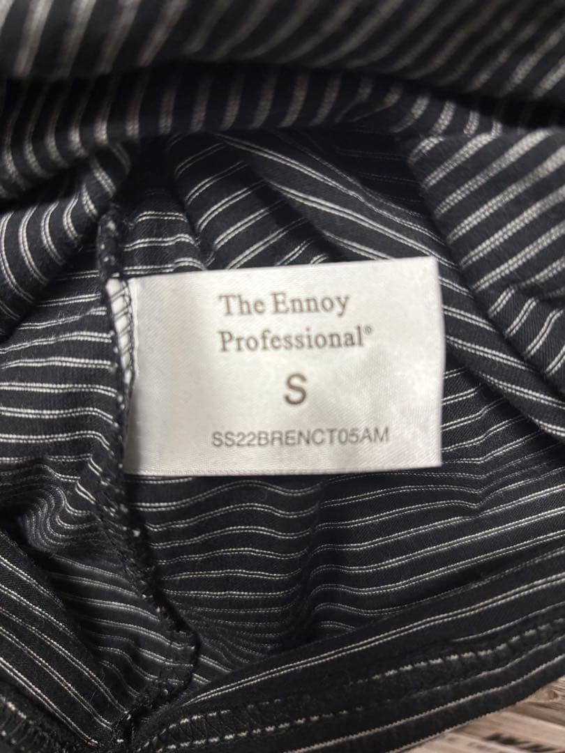 ENNOY エンノイ　ボーダーTシャツ
