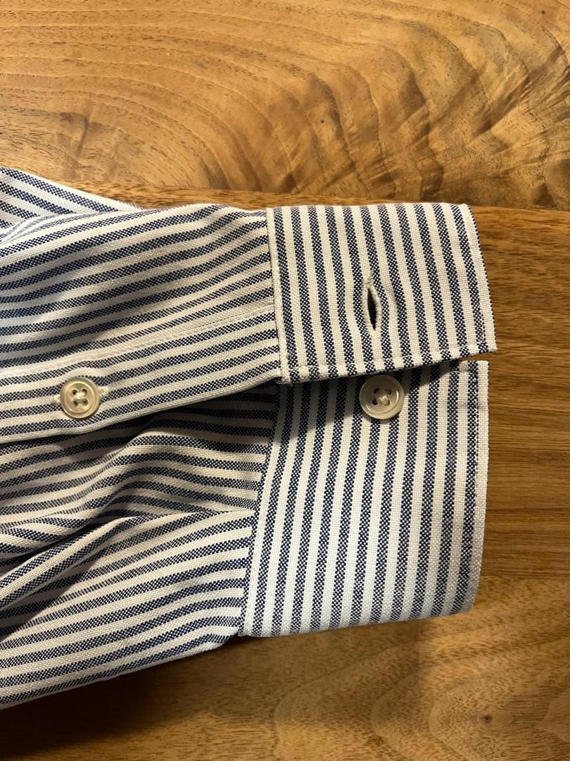【テツ】FreshService DRYOXFORDBLUE STRIPE