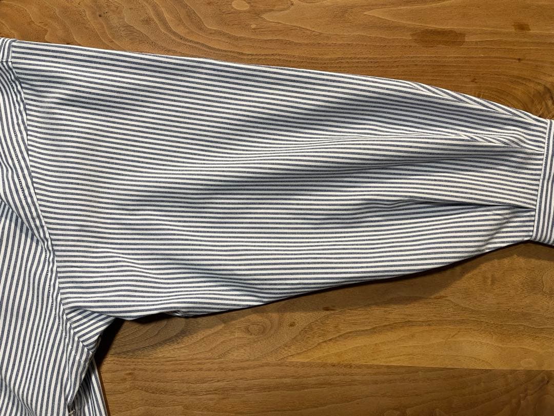 【テツ】FreshService DRYOXFORDBLUE STRIPE