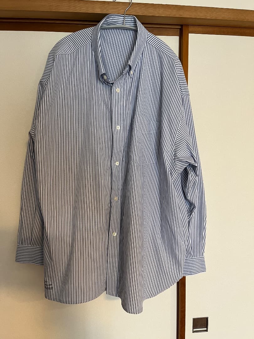 【テツ】FreshService DRYOXFORDBLUE STRIPE