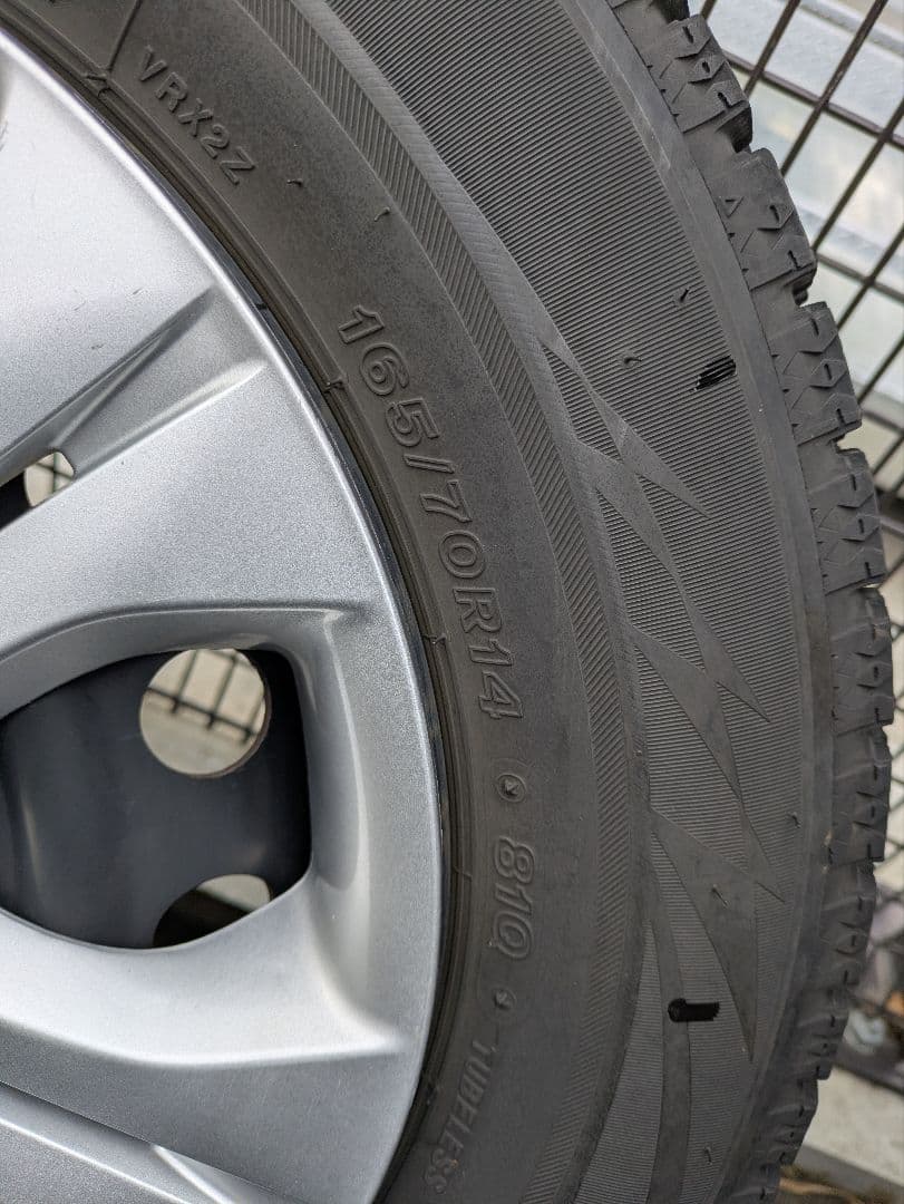 165/70R14 スタッドレスタイヤ　2本セット　その①　マーチより