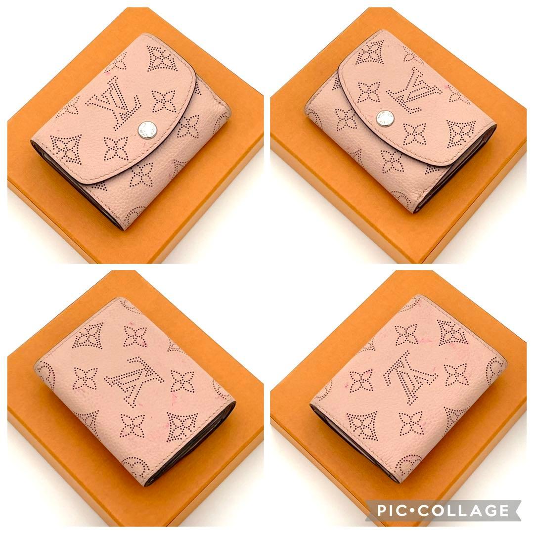 ルイヴィトン マヒナ ポルトフォイユ イリスXS マグノリア 三つ折り