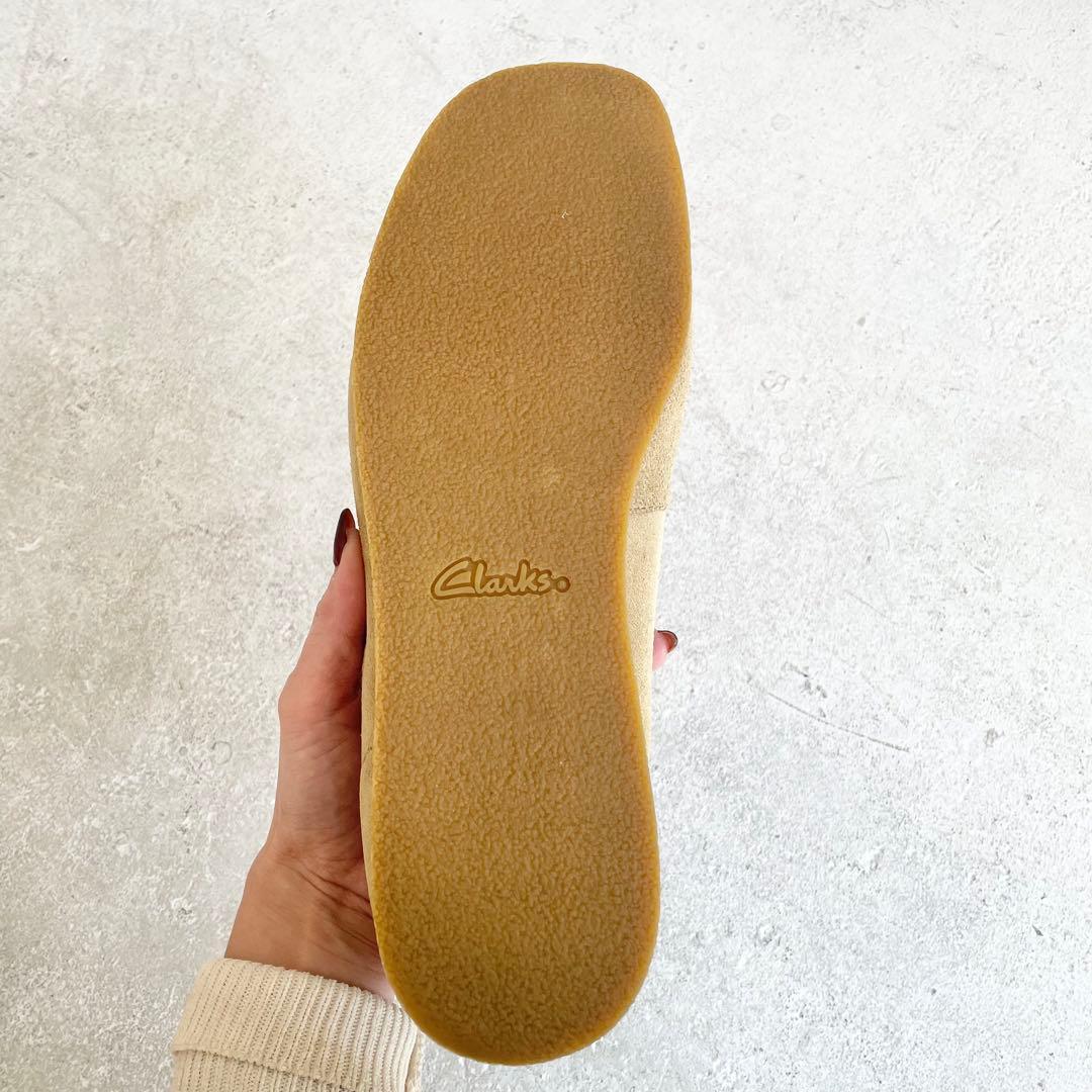 Clarks クラークス ワラビー スエード ベージュ UK10 28cm
