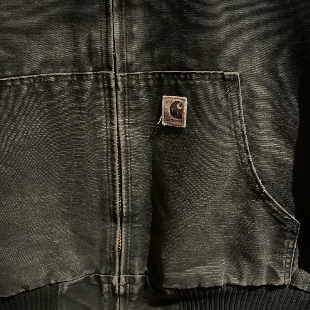 Carhartt カーハートアクティブジャケット　モスMOS 2XL 色落ち良好