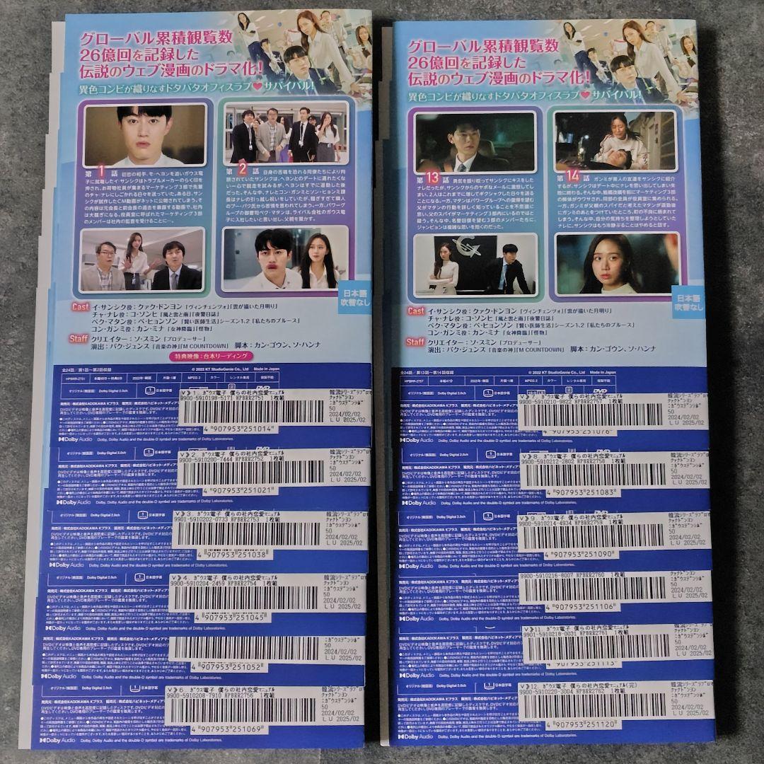 【韓国ドラマ】DVD『ガウス電子～僕らの社内恋愛マニュアル～』(全話)
