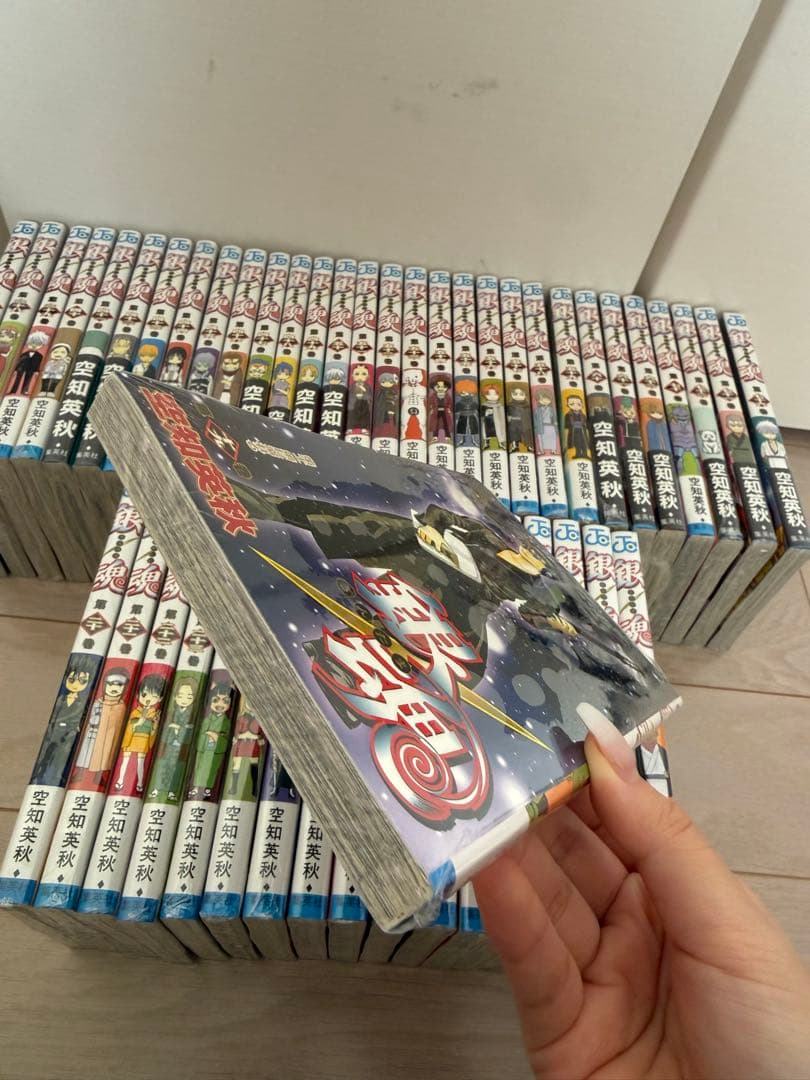 ほぼ新品 未開封 シュリンク付き 銀魂 全巻1〜76巻セット（77巻なし）超美品