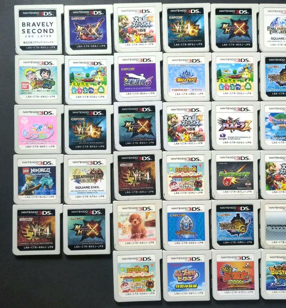 【ソフト単品】3DSソフト　まとめ売り　50点セット①　動作確認済み