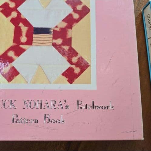 「野原チャックのパッチワーク」　パターンブック　2冊