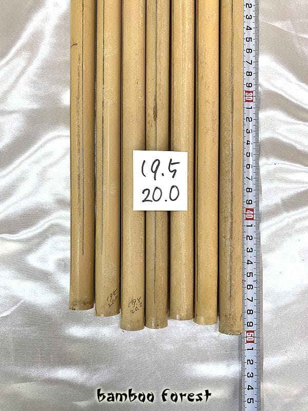 篠竹／女竹 篠笛／横笛素材 19.5~20.0mm