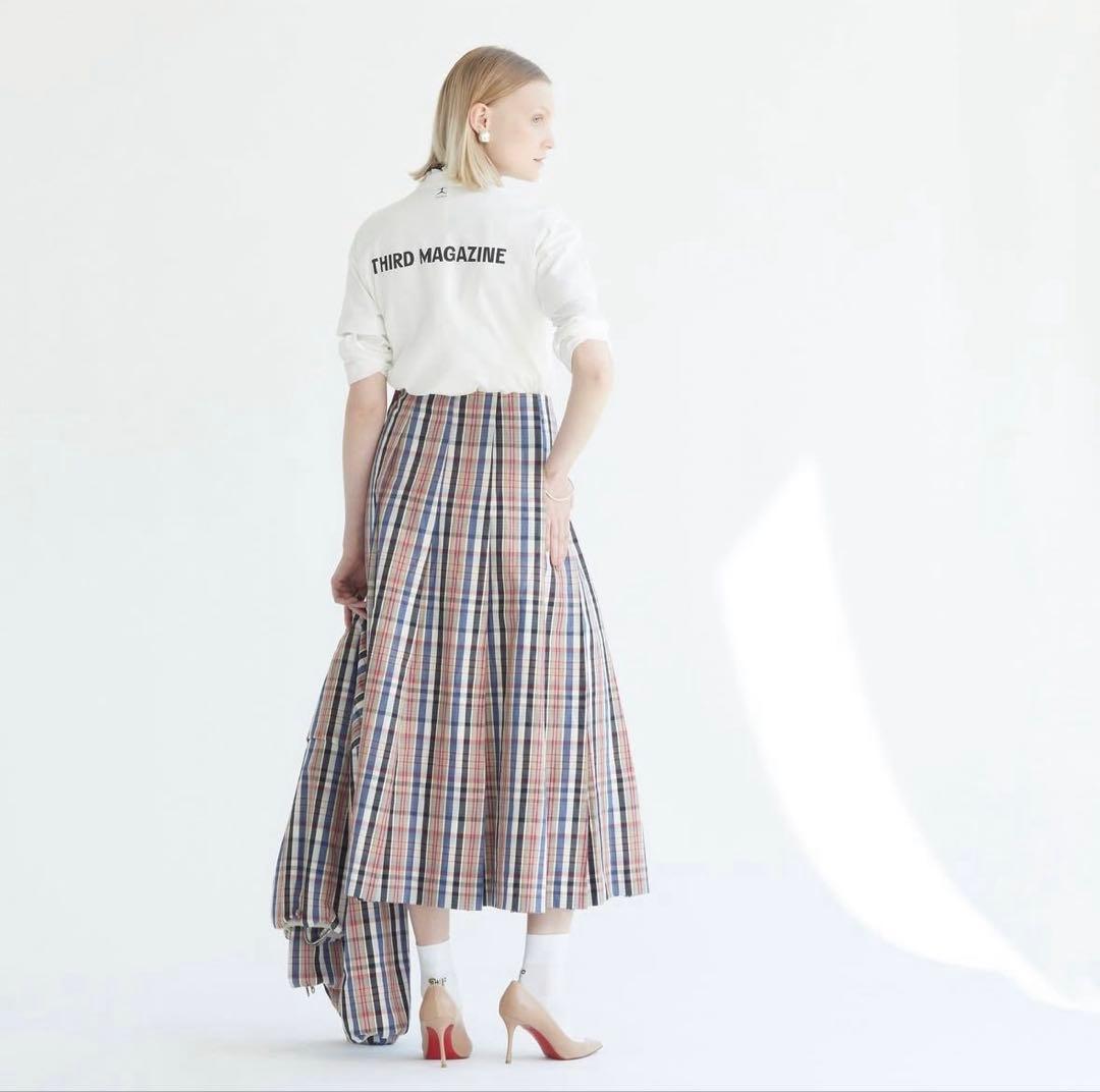 THIRD MAGAZINE チェックスカート