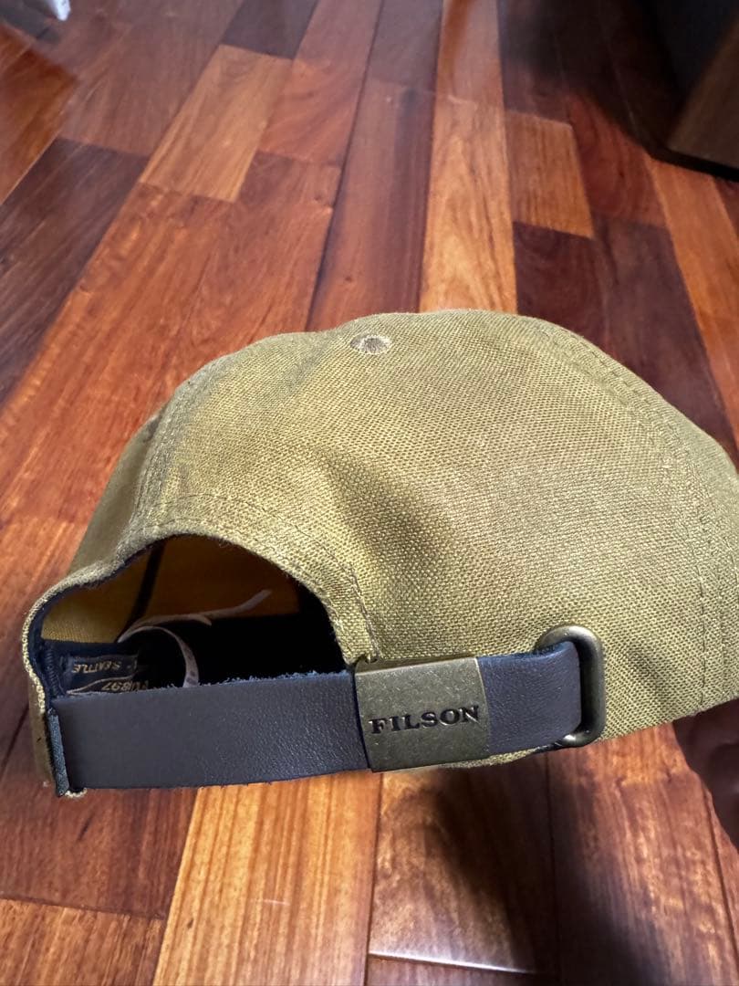 FILSON フィルソン ワークキャップ タン ティンクロス オイルド ワックス