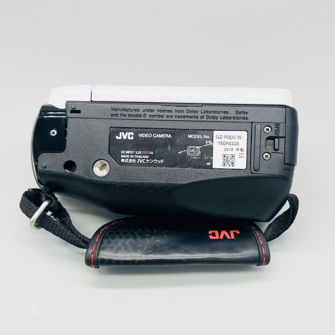 JVC ビデオカメラ　GZ-R300-W