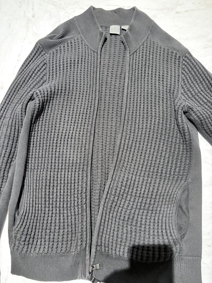 Armani Exchange ドライバーズニットY2K アルマーニ L