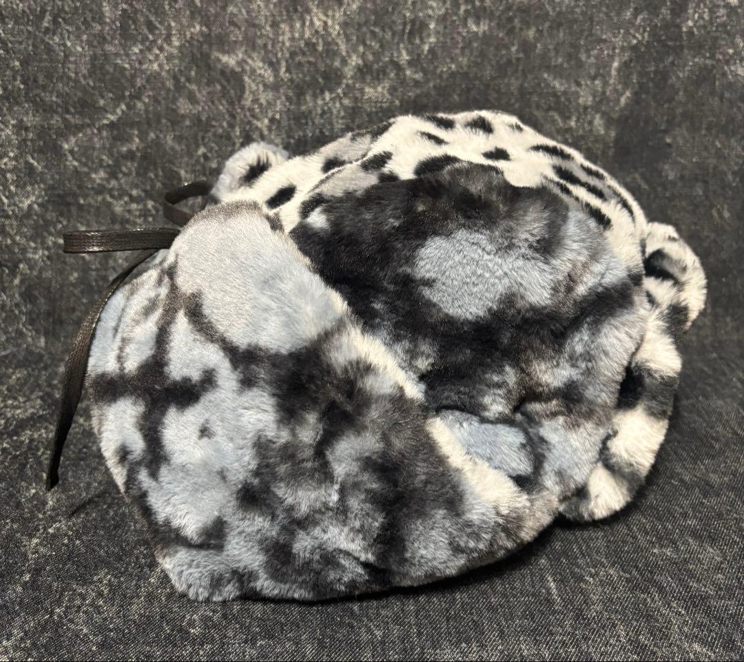 最終値下KANGOLカンゴールWILD FUR TRAPPERLEOPARD L