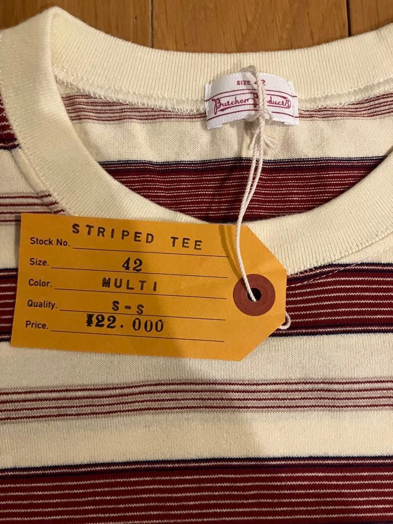 Atlast&co Butcher products ボーダー Tシャツ 未使用