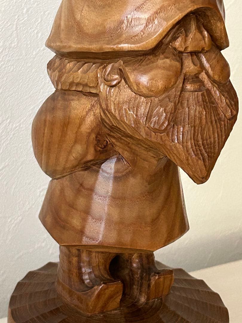 ◇ちー助様 ご先約◇ 美品・北海道彫刻コロポックル30cm